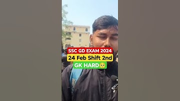 24 February Shift 2nd💥 SSC GD CONSTABLE EXAM REVIEW 2024 IMPORTANT QUESTIONS Today Negative Marking