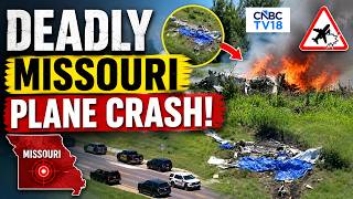 Missouri Plane Crash | 12 Dead After Skydiving Plane Crashes Near Airport | Air Crash | N18G News
