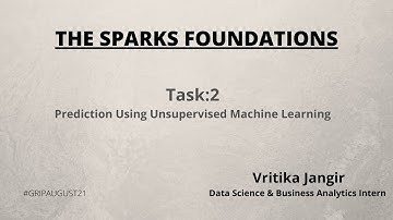 Task-2 :- Prediction Using Unsupervised Machine Learning