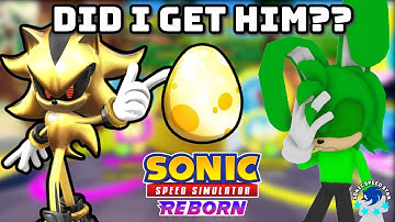 I GRINDED Golden Eggs and... | Sonic Speed Simulator