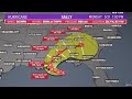 Hurricane Sally now a category 2 storm: Check track and timing for landfall