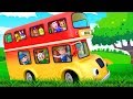 Roda Roda Bus | Lagu Anak Anak | Ride The Bus | Wheels On The Bus | Nursery Rhymes | Baby Song