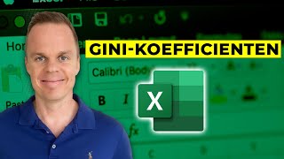 Find Gini-koefficienten i Excel