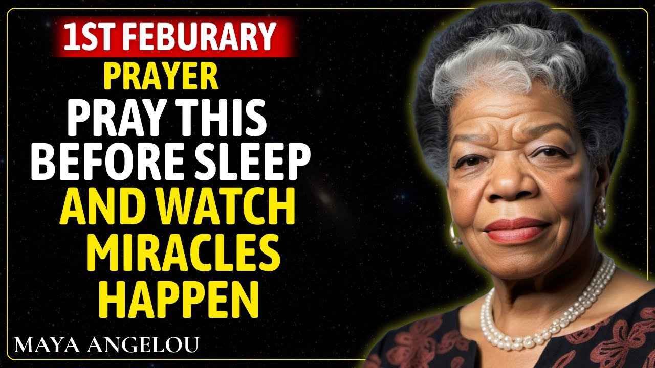 Pray This Before You Sleep on 1 Feburary & Watch Miracles Happen  End Your Day with This Peaceful
