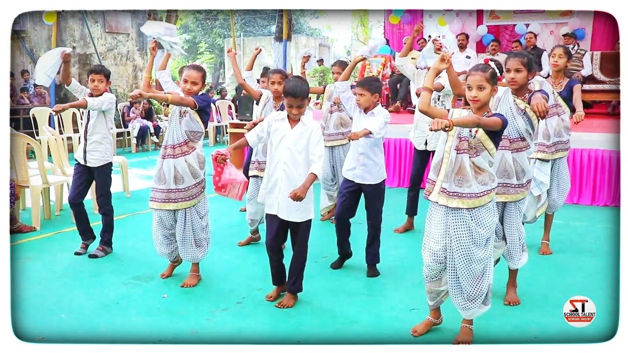 Aapde badha Adivasi   dance performance  Primary school Karanjvel