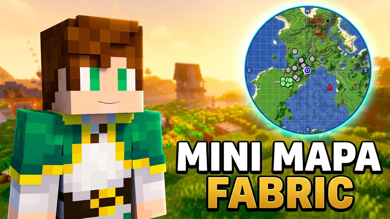 COMO TER UM MINI MAPA NO MINECRAFT 1.19 !! ( FABRIC ) - YouTube