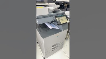 SHARP BP-50C26 – Color and Duplex Printing in Action!