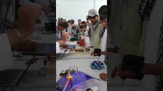Herat university students showcase robotics projects | نمایش دهها پروژه رباتیک محصلین پوهنتون هرات