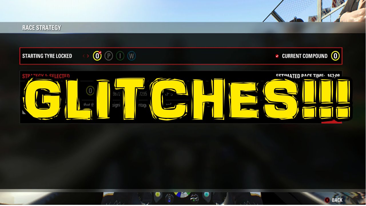 F1 2015 - Glitches!!!