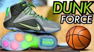 Dunk Force Nike Lebron 12 W/ On-Feet Review