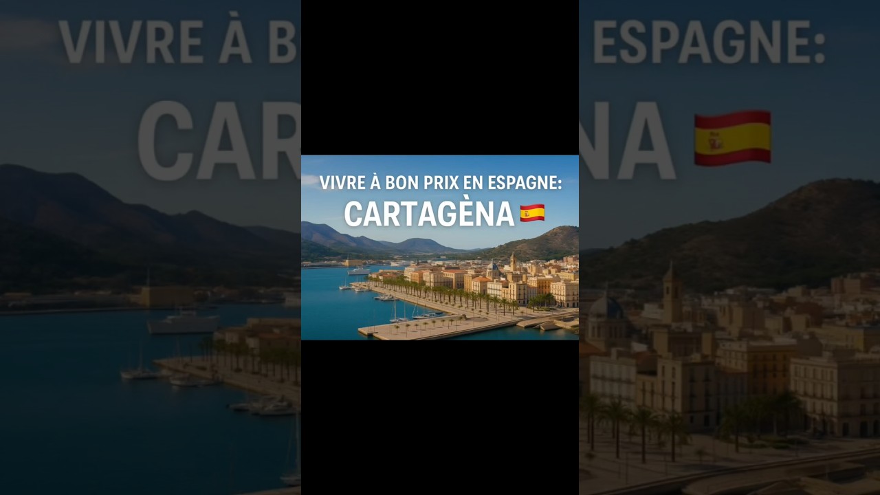 Vivre bien et pas cher en Espagne : Carthagèna 🇪🇸♥️ 