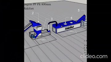 Máquina para Moagem e Lavação de Reciclagem de Plásticos Pp e Pe