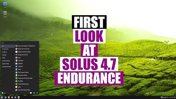 A Quick Look At Solus 4.7 "Endurance"