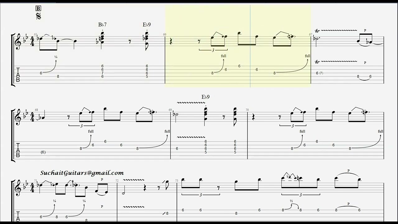 Blue Espresso (full track) - Rockschool Electric Guitar Grade 6 Lesson