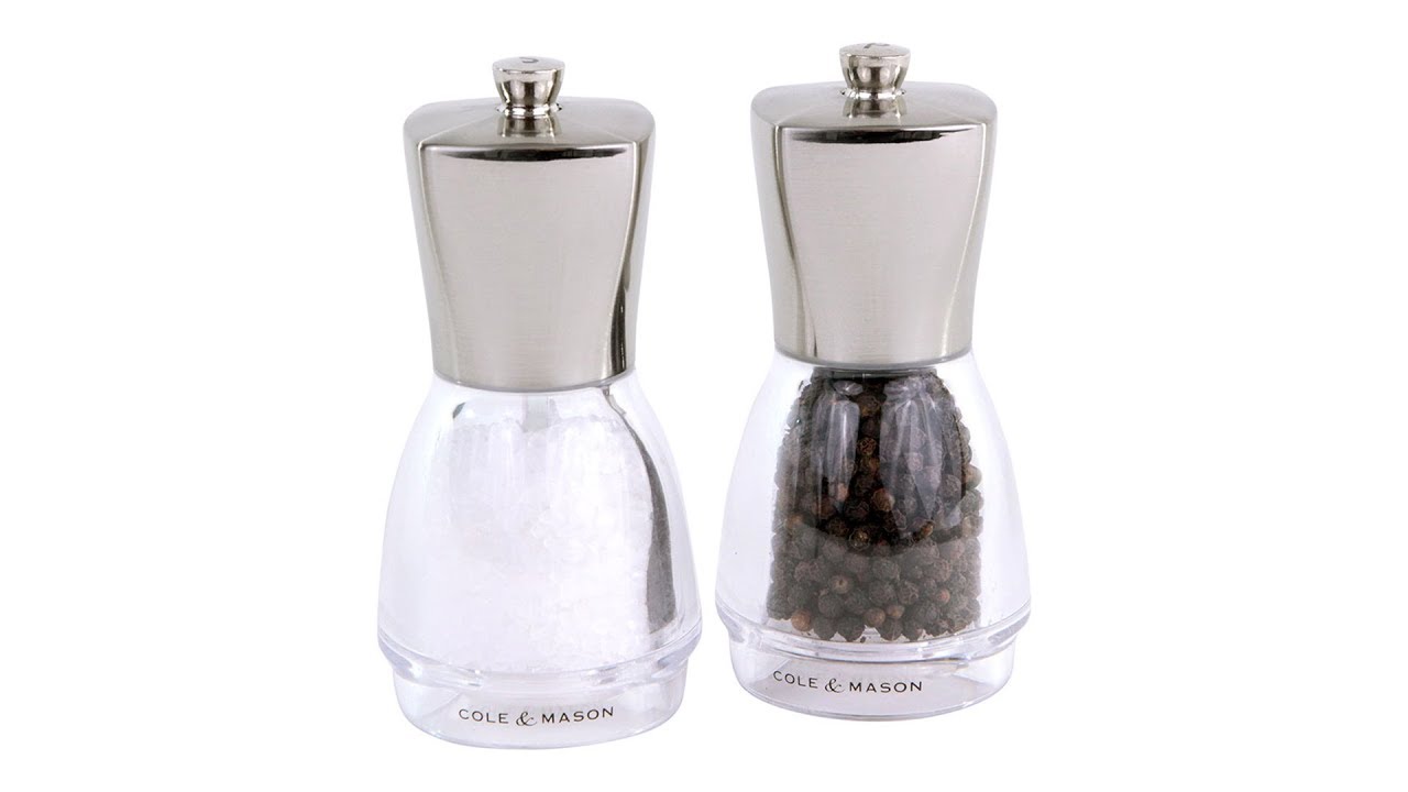 Cole & Mason Salisbury Salt & Pepper Gift Set - Filled (H311706U)