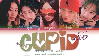 Fifty Fifty 피프티피프티 Cupid You As A Member Karaoke 5 Members Ver Hanromeng