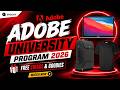 Adobe University Program 2026 || Free Swags & Goodies || Visit To Adobe Office || Register Now!!