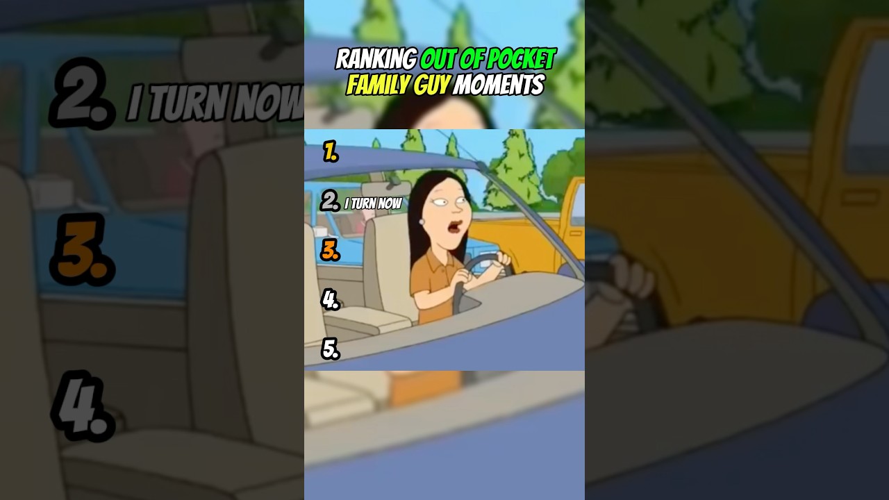 Ranking Out Of Pocket Family Guy Moments 💀