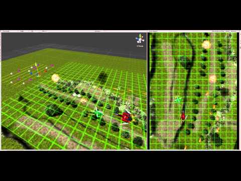 2.5D Shmups Test in Unity (WIP 20150224)
