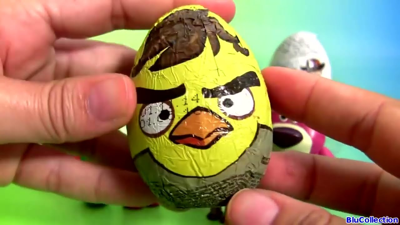 ASMR unboxing chocolate eggs Surprise mystery toys