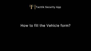 Easily Log Vehicle Details with the Tacttik App! 🚗📋 screenshot 2