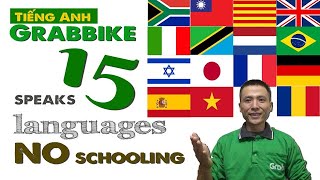 Xe ôm nói 15 thứ tiếng | Grab driver Polyglot speaks 15 languages