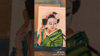 Geisha -Part 2 Aceo Card (3.5x2.5)