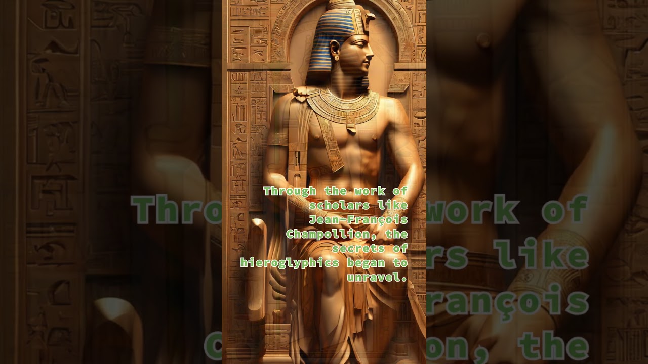 Deciphering Egyptian hieroglyphsExplore the history and importance of Egyptian hierogly