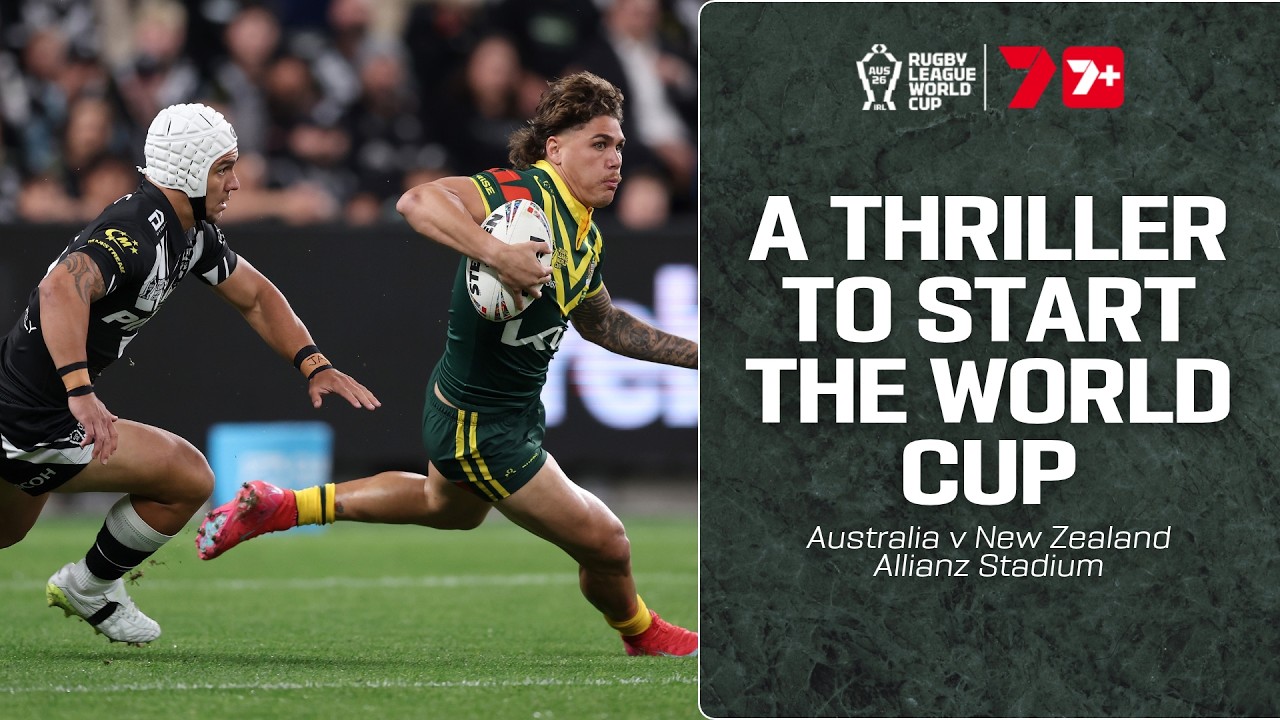 ⁣One of the best games you'll see! | Australia v New Zealand, Rugby League World Cup