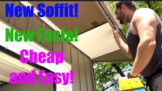 How to Install New Soffit on an Old House screenshot 4