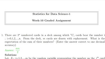 # week 10 statistics 1 Graded Assignment #bs degree #iitm #week 10 stats 1 #