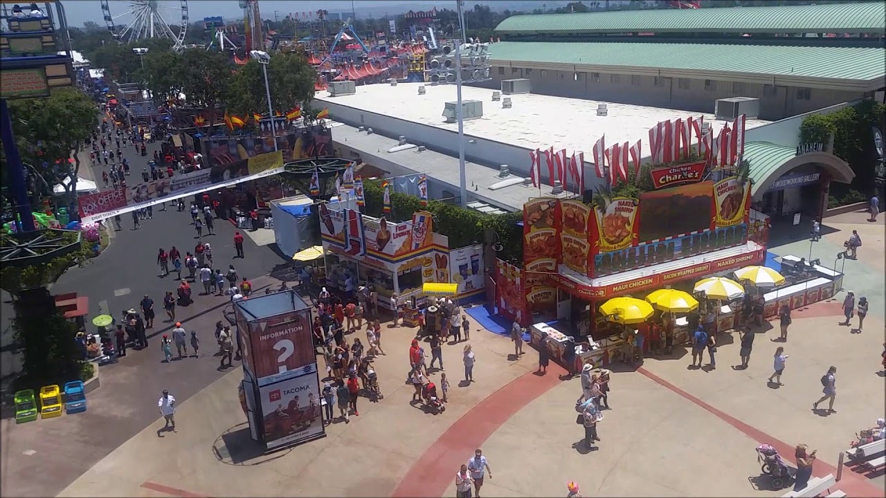Orange County Fair Skyride Skyway Ride YouTube