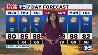 FORECAST: Enjoy clear skies and a mild evening