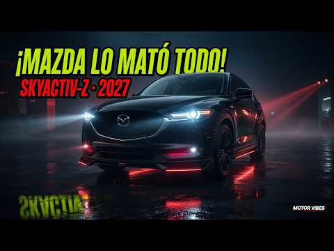 Mazda has just killed diesel, gasoline, and hybrids with ONE engine