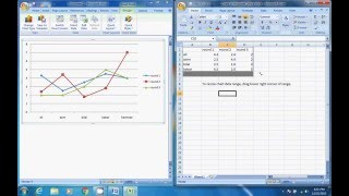 how to make line graph on Microsoft Word (hindi/urdu) screenshot 3