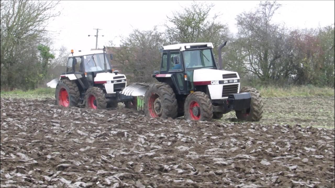 CASE 2094 & 1694 PLOUGHING YouTube