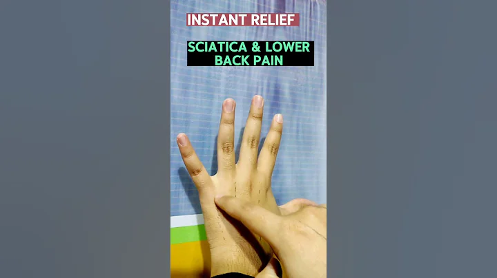 Instant Sciatica and Lower Back Pain Relief  | 2 minutes Acupressure Point Message