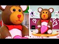 How To Make An Adorable TEDDY BEAR CAKE For Valentine’s Day | Yolanda Gampp | How To Cake It