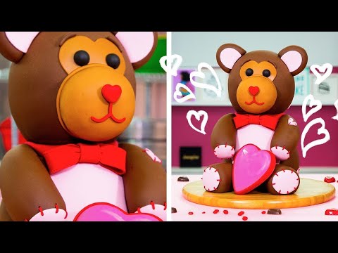 how-to-make-an-adorable-teddy-bear-cake-for-valentine’s-day-|-yolanda-gampp-|-how-to-cake-it