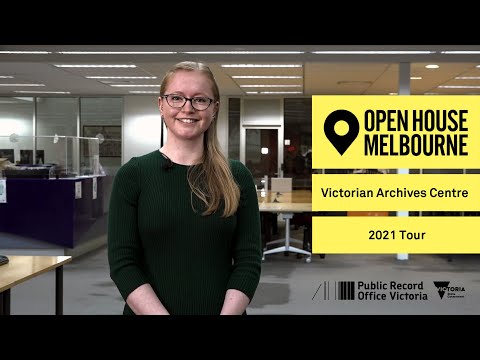 Open House Melbourne 2021 - Tour of the Victorian Archive Centre