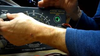 Heathkit SG 8 Signal Generator. Filter Cap. Replacement.