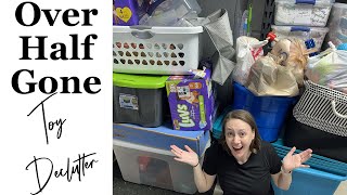 KIDS TOYS Extreme Declutter Before Christmas | Over 50% Gone!!