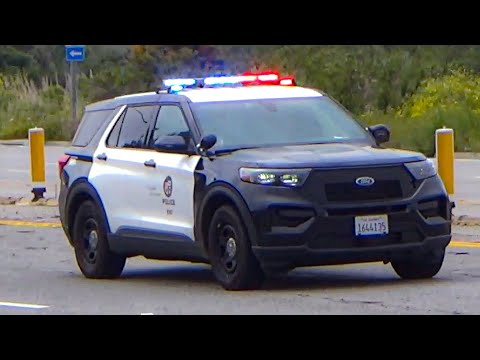 LAPD Pacific Unit Responding