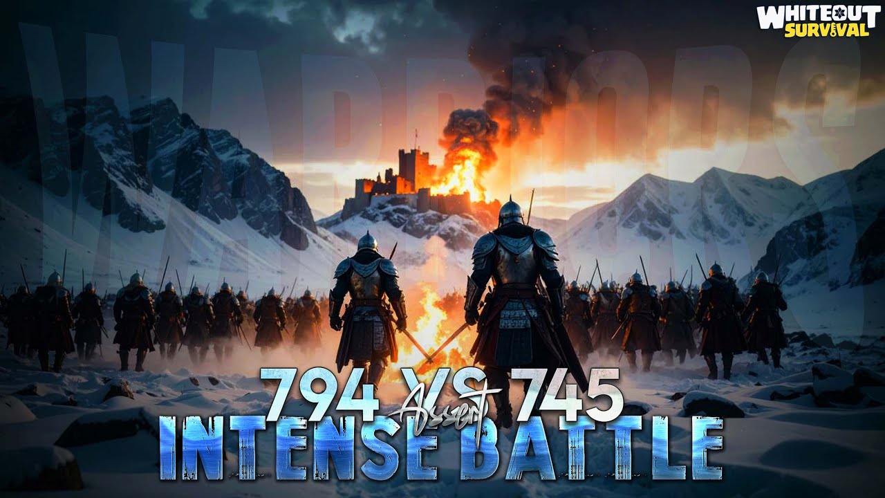 Whiteout Survival | S-794 vs S-745 [WIN] | Intense Foundry Battle