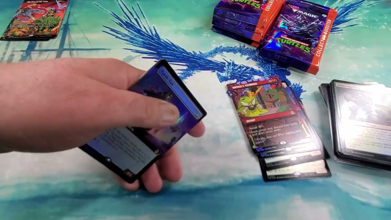 TMNT Collector Booster box Opening
