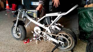 Minimoto Eléctrica Casera