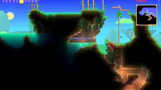 Terraria 1.3 Piranha Fish Battle Combat PC Gameplay screenshot 5