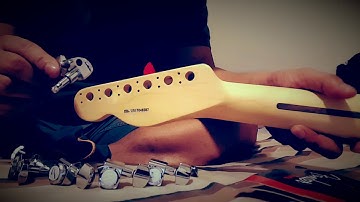 Fender Locking Tuner Installation