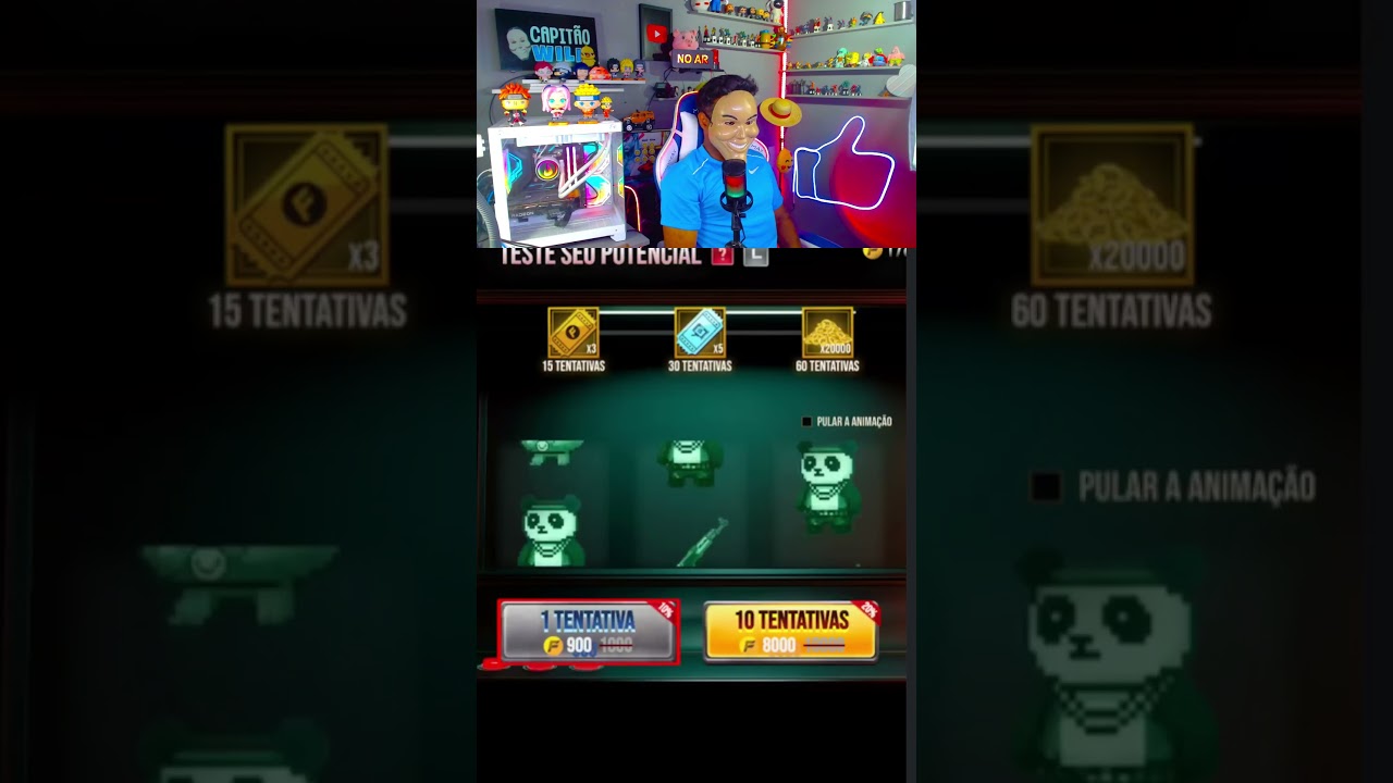 QUER 8 000 DE OURO GRÁTIS? 💰🔥