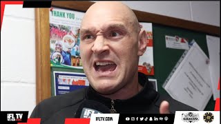 'I WILL F***** FILL YOU IN'  TYSON FURY NOT HOLDING BACK ON ANTHONY JOSHUA, USYK, HEARN, KLITSCHKO